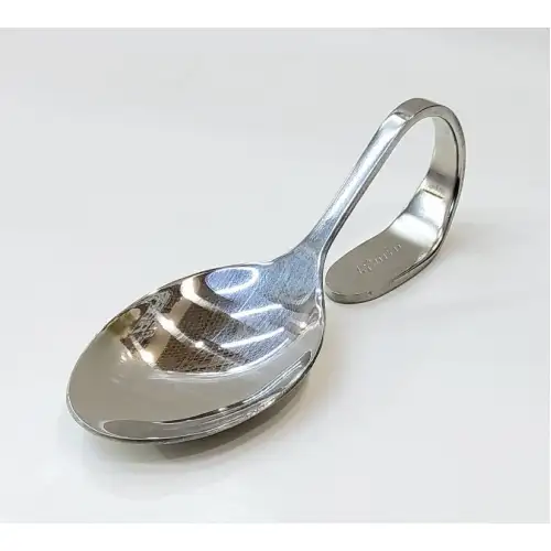 #1010201-CS68; Stainless steel curve spoon 