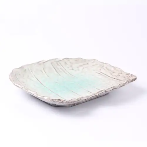 #BY-0426C; Ceramic plate 12.5" #595
