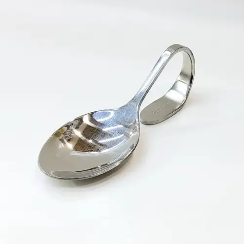 #1010201-CS68; Stainless steel curve spoon 