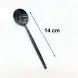 #1171304-4-BK; Stainless steel tea spoon BK