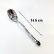 #1176304-4; Stainless steel  tea spoon