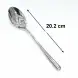#1186-1; Stainless steel table spoon 