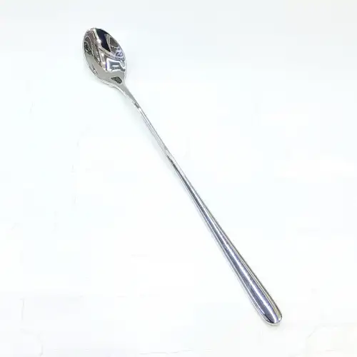 #1186-7; Stainless steel ice tea spoon