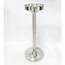 #123206; Stainless steel ice bucket stand Dia.19x61cm 