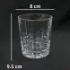 #5412A; Glass cup 315ml/11oz