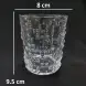 #5412TE; Glass cup 315ml/11oz