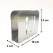 #60763;  Stainless steel napkin holder