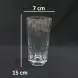 #62912-2; Glass cup 328ml/11.5oz