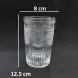 #812PW1; Glass cup 355ml/12.5oz