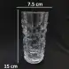 #814TE; Glass cup 355ml/12.5oz