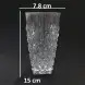 #81913RCR; Glass cup 355ml/12.5oz  