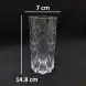 #8812C; Glass cup 330ml/11.6oz