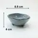 #AA6709; Ceramic sauce dish 3.5" - QX 