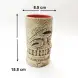 #AB1937; Ceramic tiki cup 500ml