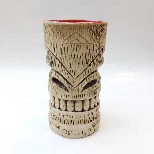 #AB1937; Ceramic tiki cup 500ml