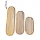 #AC5014;  Acacia wood plate 50x14cm