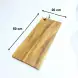 #AC5020;  Acacia wood serving board 50x20cm