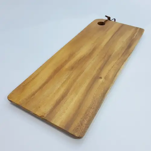 #AC50520;  Acacia wood serving board 50.5x20cm