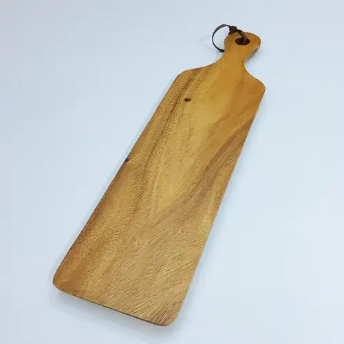 #AC5314;  Acacia wood serving board 53x14cm
