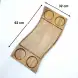 #AC6232;  Acacia wood serving board 62x32cm