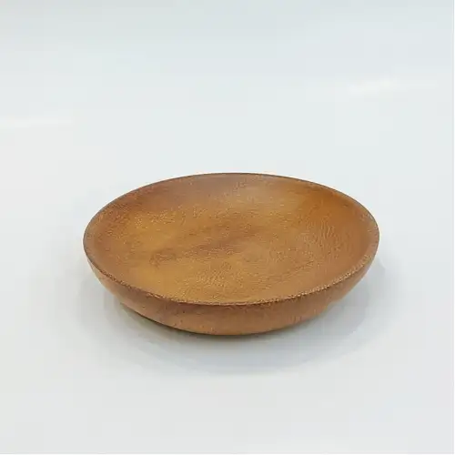 #AC9020;  Acacia wood plate 9cm