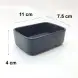 #BS1911-BK; Ceramic sugar bowl