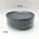 #BS5200-BK; Ceramic cylinder plate 15cm