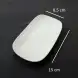 #BS5309-WT; Ceramic rectangle plate 15cm