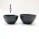 #BS8874-BK; Ceramic bowl 10cm - BK
