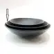 #BS8942-BK; Ceramic salad bowl 23cm - BK 
