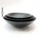 #BS8959-BK; Ceramic salad bowl 25cm - BK