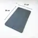 #BS9031-BK; Ceramic flat plate 28x17cm - BK
