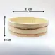 #BT2468; Wooden sushi bucket 33x10cm   