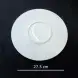 #BU6474; Ceramic 10" rd. plate #YP/WT