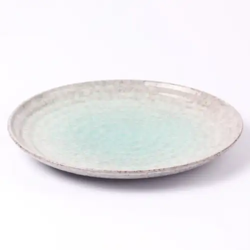 #BY-0396C; Ceramic plate 10.5" #595