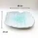 #BY-0419C; Ceramic plate 10" #595