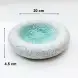 #BY-3366C; Ceramic donut shape bowl 8" #595 