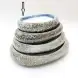 #BY-7877; Ceramic 7.5" oval plate #485