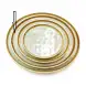 #CH-1119; Ceramic round plate 11.2" #CH  