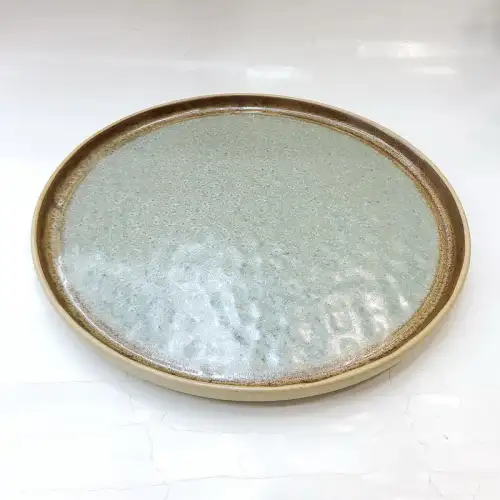 #CH-1119; Ceramic round plate 11.2" #CH  