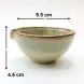 #CH-6305; Ceramic 3.5" Mini Spout Bowl 