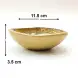 #CH-6510; Ceramic 4.6" bowl  