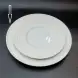 #CM5285; Ceramic plate 10.5" #WT