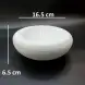 #CM5445; Ceramic present bowl 6.5" #WT 