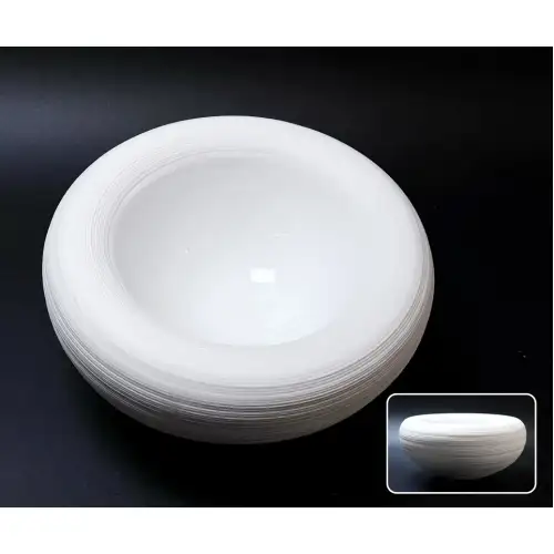 #CM5452; Ceramic present bowl 7.5" #WT