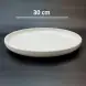 #CT5834; Ceramic plate Rd. 30cm #LG