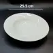 #CT7975; Ceramic pasta plate 25.5cm #LG 