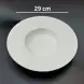 #CT8002; Ceramic pasta & soup plate 29cm #LG