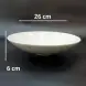 #CT8026; Ceramic salad bowl 26cm #LG 