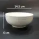 #CT8149; Ceramic bowl 14.5cm #LG  